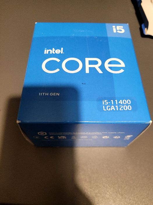 Intel Core i5-11400 – BOX – kompletny zestaw – sprawny