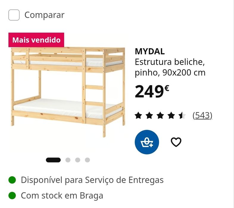 Beliche Mydal Ikea