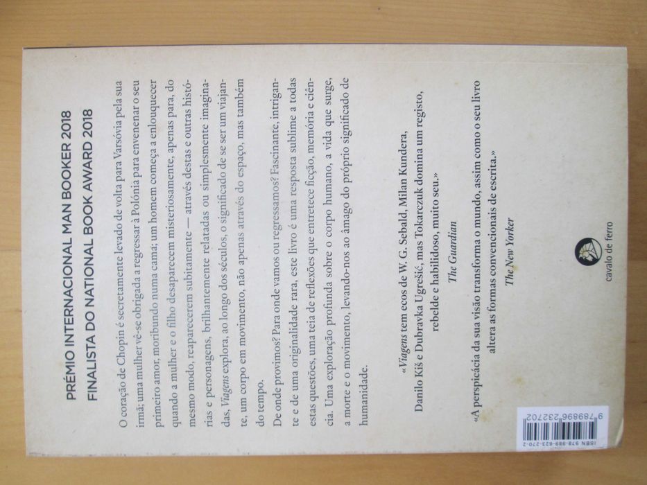 Viagens, de Olga Tokarczuk