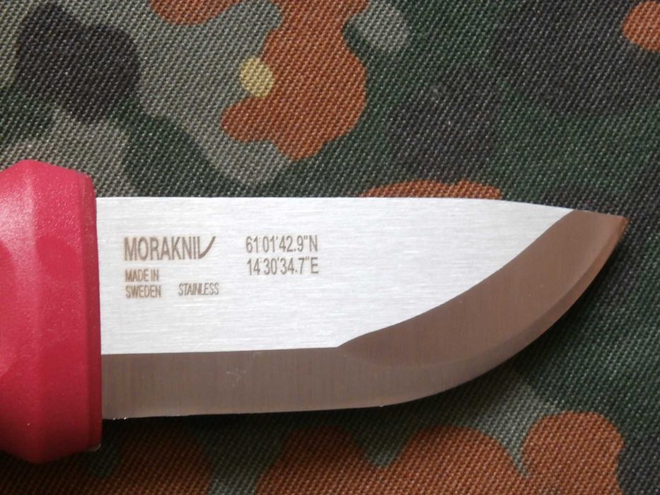 Ніж туристичний Morakniv Eldris mini 14.3см для грибів,рибалки в чехлі
