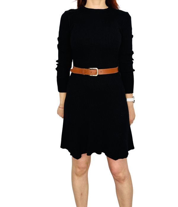 Czarna dzianinowa sukienka  M/L 38/40 Primark