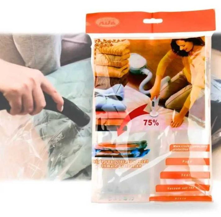 Вакуумные пакеты для одежды сумки набор пакетов для хранения вещей