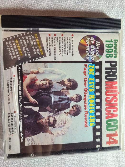 5 CDs Únicos Originais