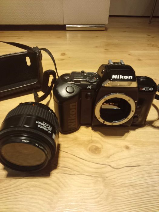 Aparat Nikon lustrzanka autofokus Vintage idealny kolekcjonerski