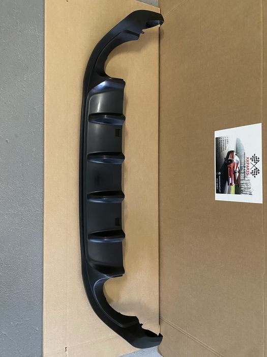 SPOILER DIFUSOR 4 SAÍDAS ESCAPE PALA ABA VW GOLF 7.5 TCR GTI R NORMAL