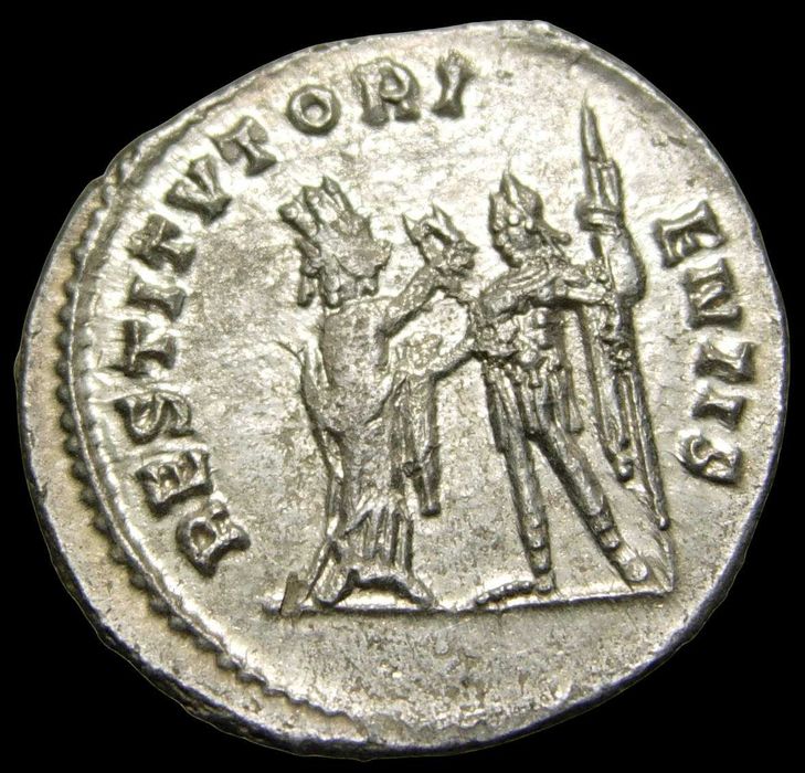 Moeda Romana - Antoniniano de prata de Valeriano I 253-260 d.C. *BELA*