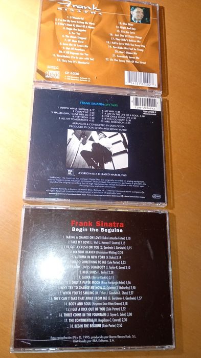 3 Cd's Frank Sinatra