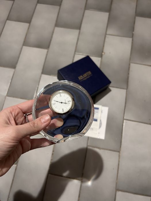 Relógio de cristal Atlantis