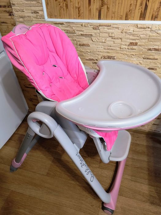 Дитячe крісло для годування Chicco ooly star 2