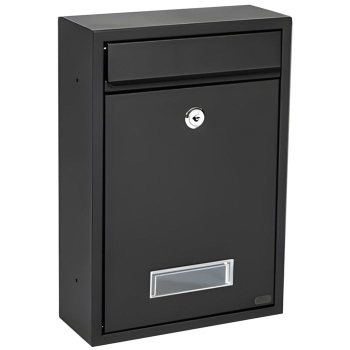 Skrzynka pocztowa na listy LET-BOX01 czarny mat
