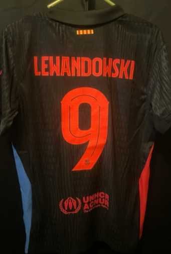 Robert Lewandowski Barcelona 24/25 Away Jersey  R. M