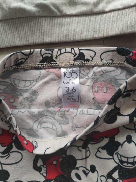 Komplet bluza+legginsy George 3-6mcy