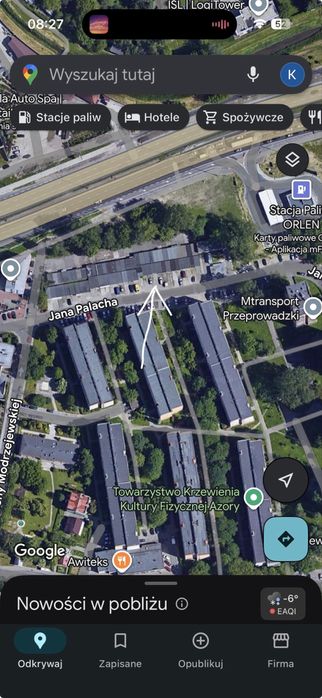 Garaż Makowskiego Palacha + miejsce postojowe