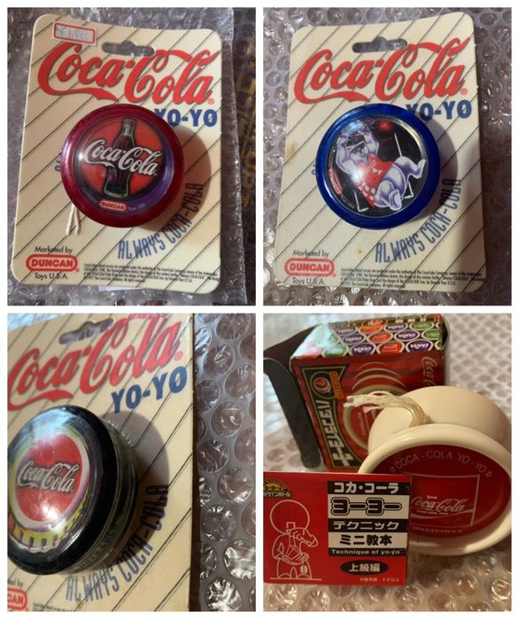 Коллекционные Игрушки Yo Yo ( Йо Йо ) Coca Cola,Fanta Оригинал 79-90-е