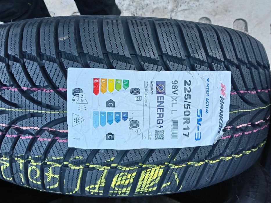 Nowe opony zimowe 225/50/17 Nankang 2025r