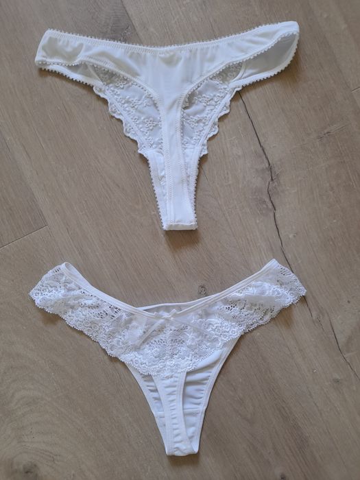 Seksowna koszulka by Ti Mo, stringi Passion i H&M. Rozm. S