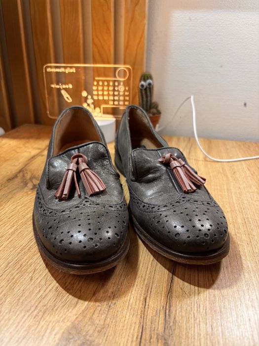 Туфлі Лофери Bertie London Graphite Grey