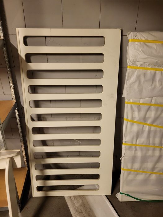 Łóżeczko dziecięce rozebrane + materac