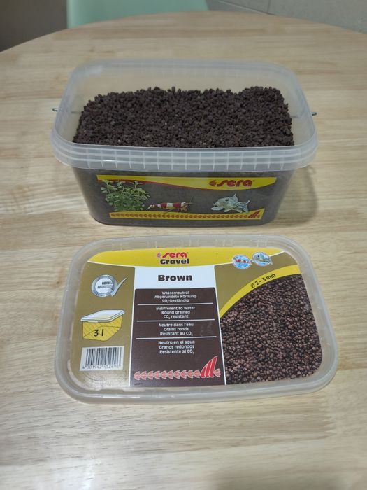 Substrato Sera Gravel  Brown  3LT