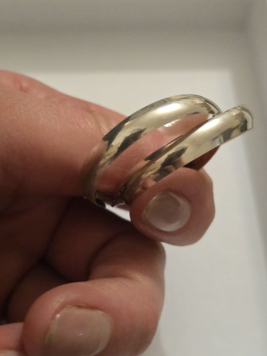 Srebrne kolczyki koła, srebro 925