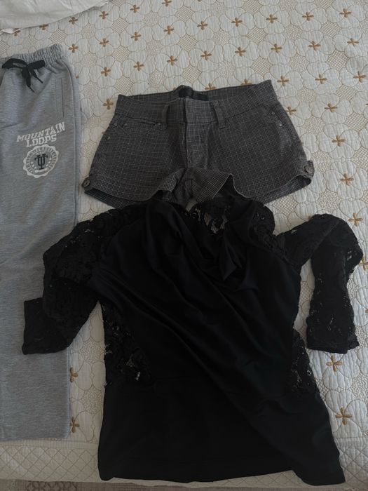 Штани, спідниця, блуза, шорти