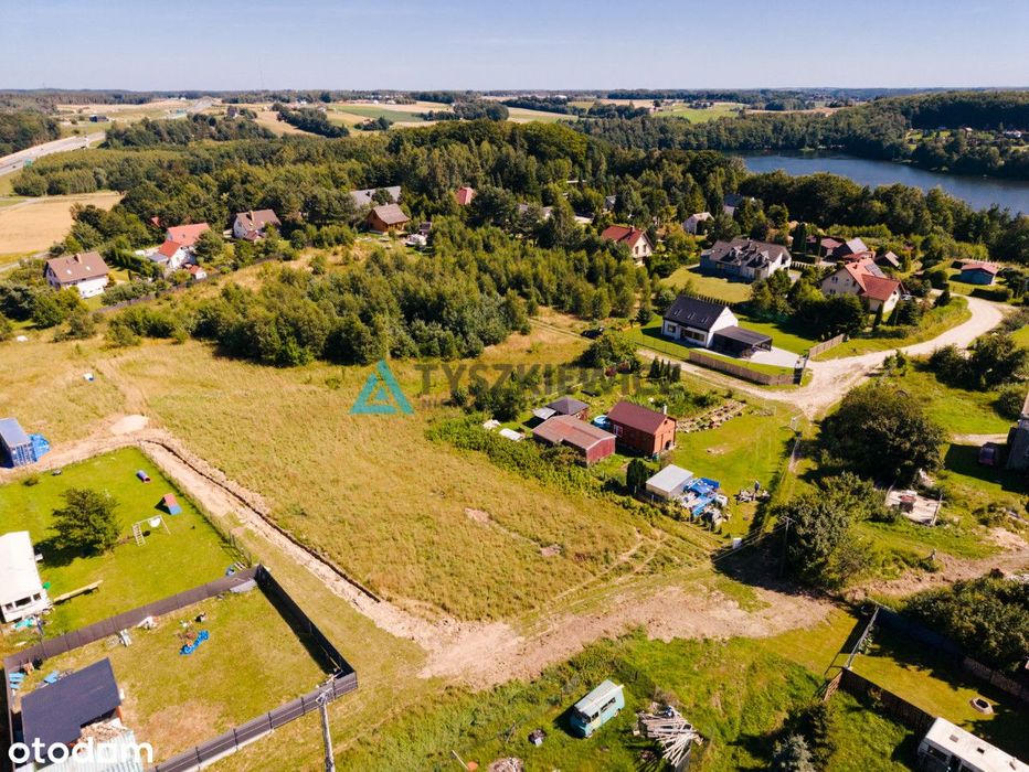 Działka budowlana w Koleczkowie, blisko jezioro.