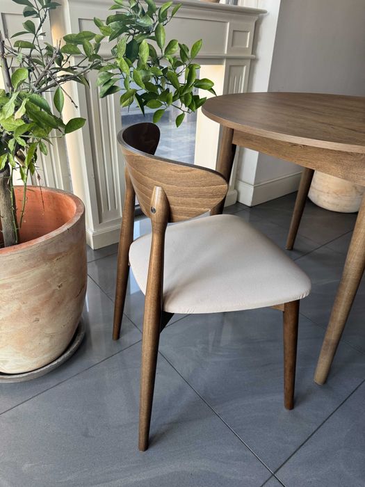 Komplet 4szt. Krzeseł Drewnianych Oslo,Różne Wybarwienia