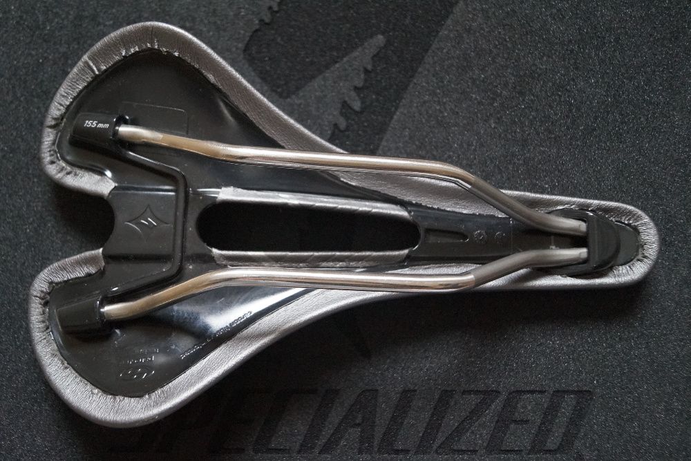 Siodełko rowerowe Specialized Oura Expert GEL 155 mm tytan MTB szosa