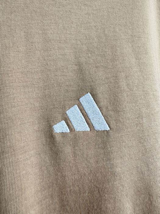 Adidas Nowa Bawełniana Bluzka Damska Beżowa M