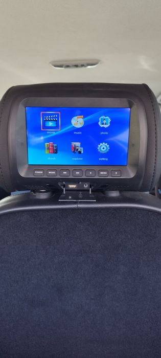 Monitor encosto auto