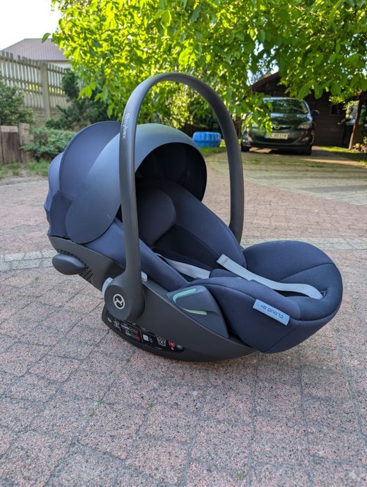 Fotelik / nosidełko Cybex Cloud G i Size plus Ocean Blue idealny stan