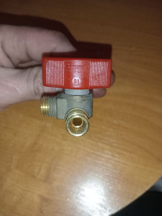 Zawór gazowy podwójny vk2 8mm Truma