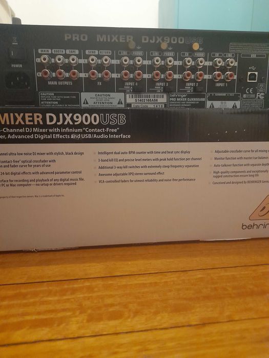 Mesa mistura Behringer
