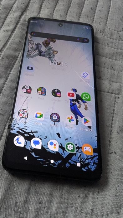 Motorola G60s pęknięta szyba