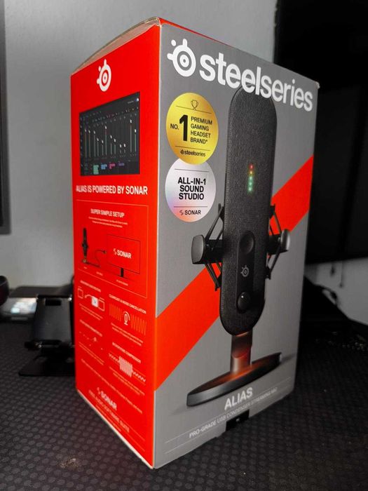 Microfone - Steelseries Alias