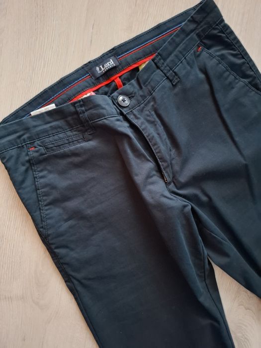 Spodnie eleganckie bawełniane L/XL