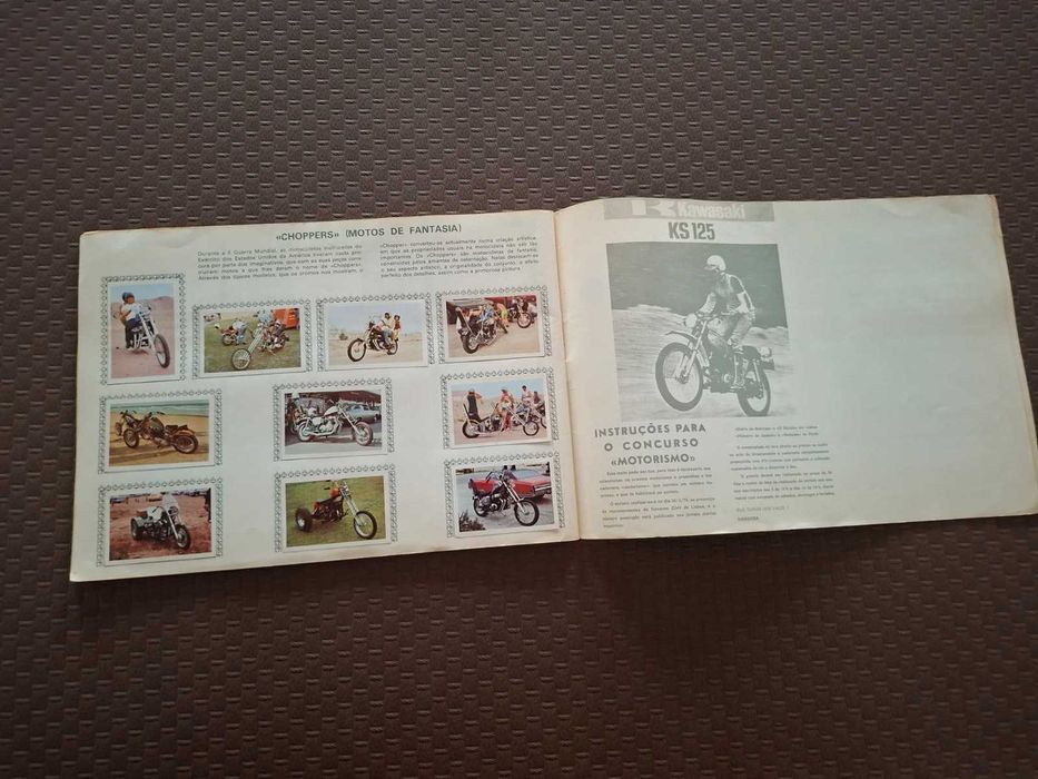 Motorismo caderneta completa (anos 70)