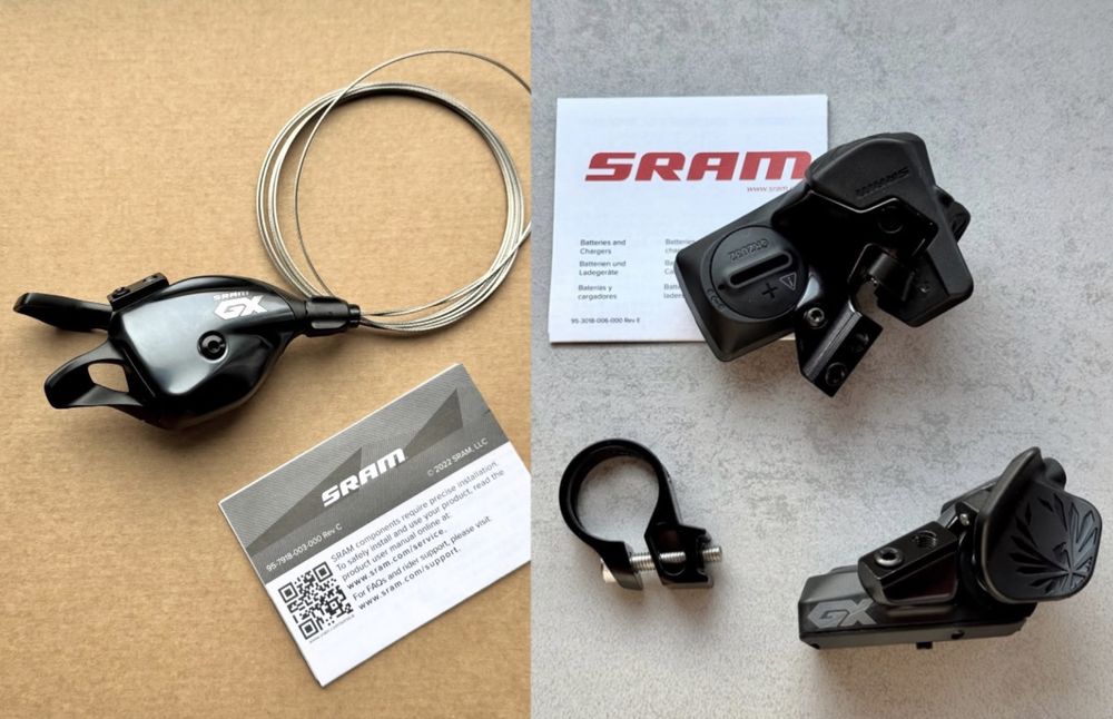 Манетки SRAM GX 12 AXS акуми зарядки батареї e-tap