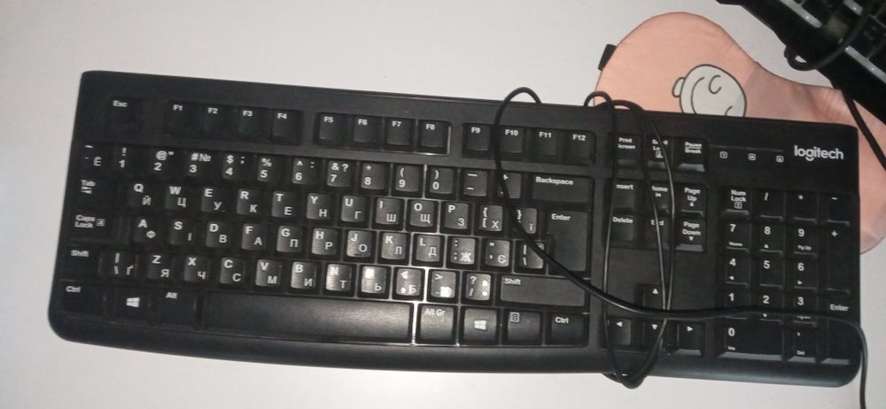 Клавіатура Logitech k120 провідна