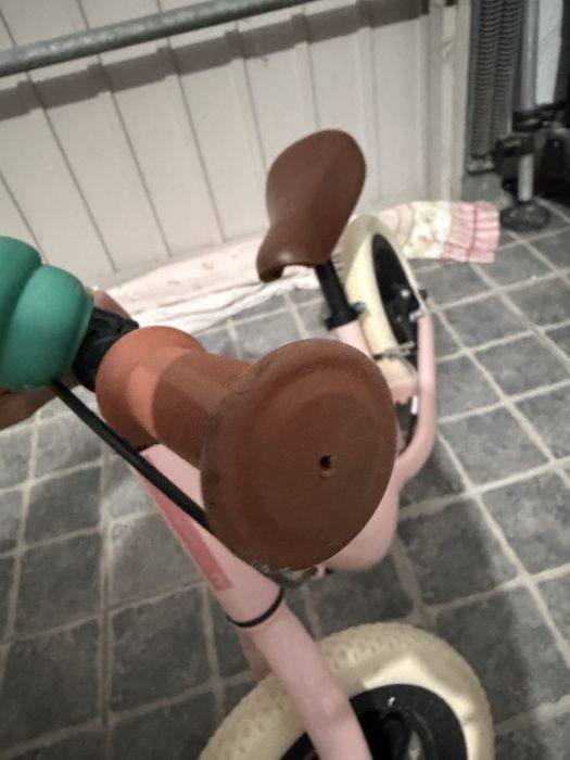 Bicicleta sem pedais Runride 500 rosa