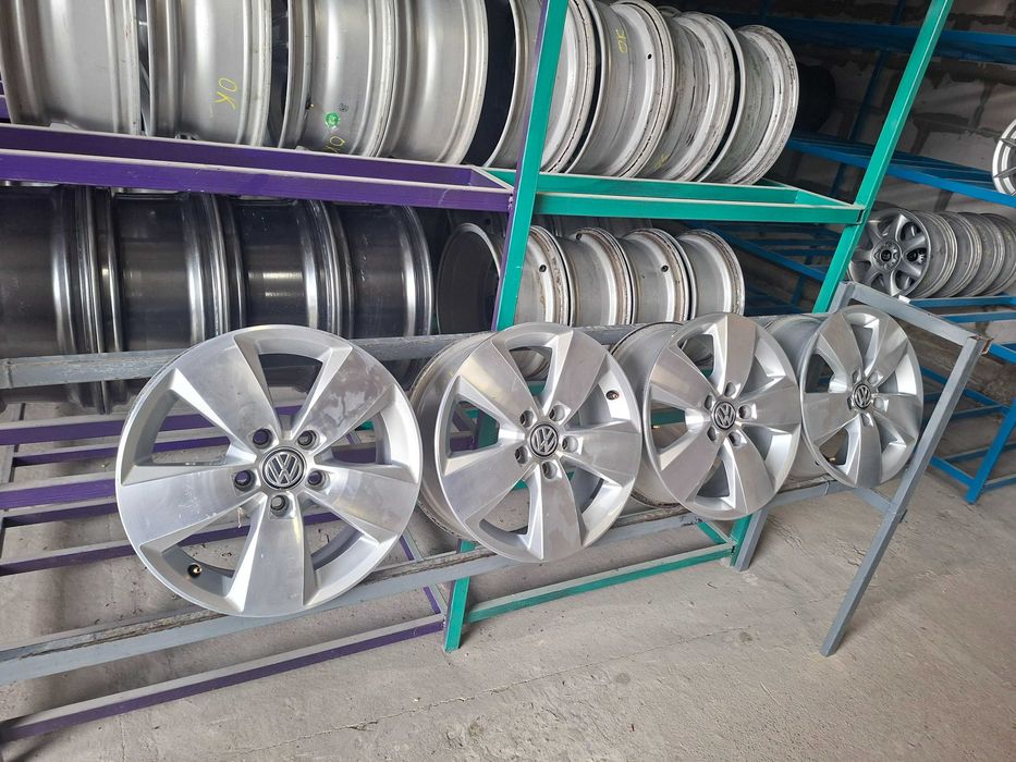 Оригінальні диски Фольцваген 5/112 R16 6,5J ET46 Volkswagen 5G0 601 025 AC.