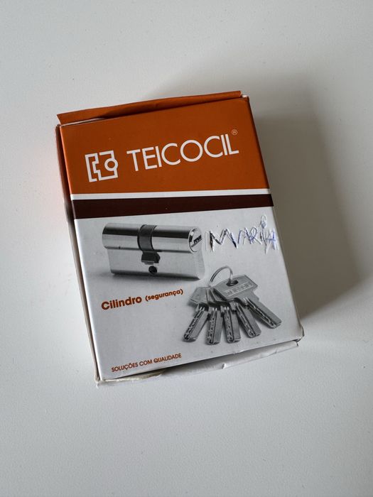 Cilindro de segurança 30 x 30 para fechaduras