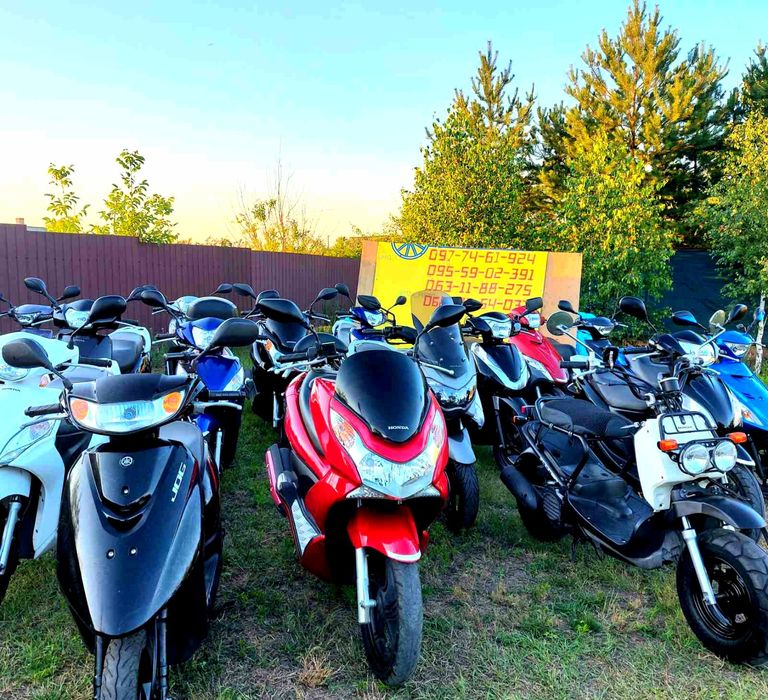 Японський мопед suzuki mollet без пробігу по Україні стокмото скутер