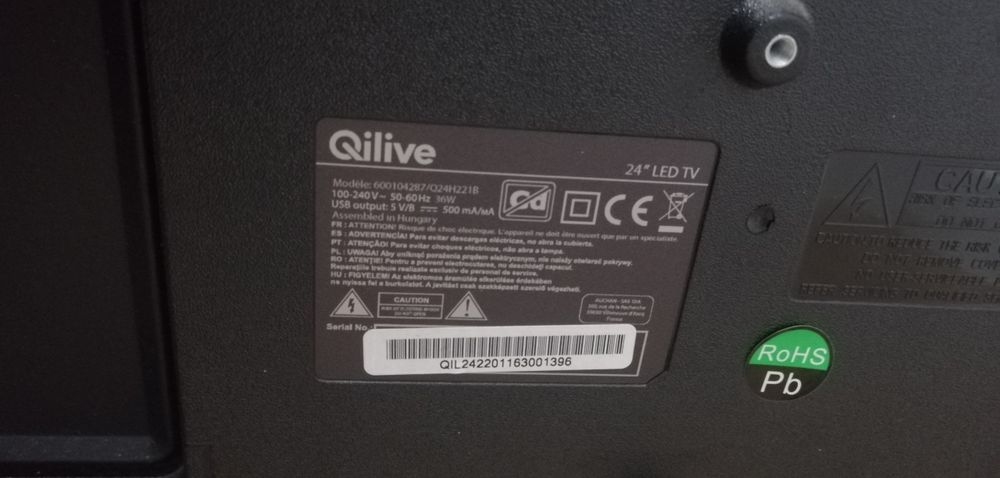 TV Qilive 24 polegadas446030406641920004