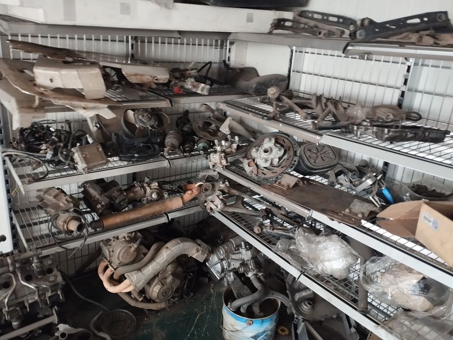 Grizzly 700 silnik dyfry zawieszenie  instalacja zestaw części