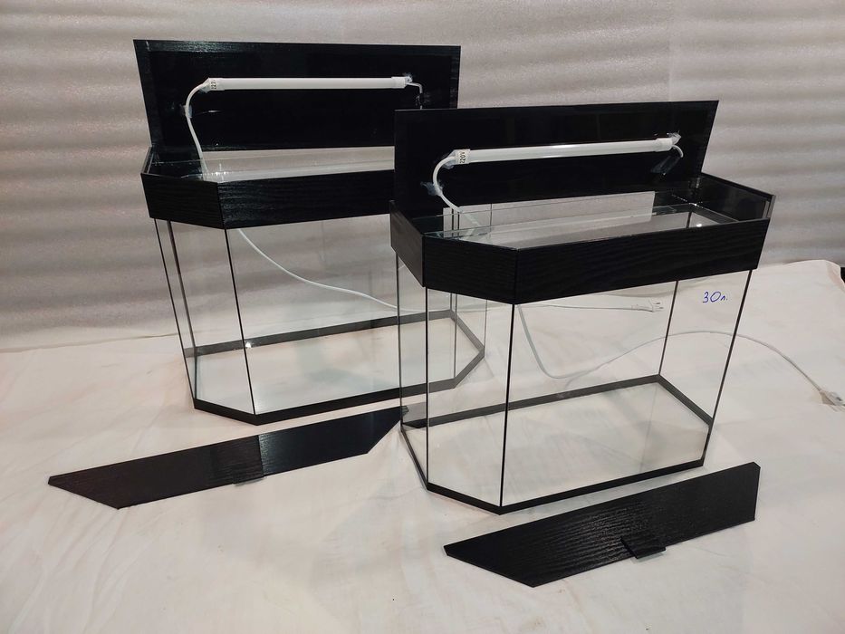 Аквариум Панорамный 20л 30л 45л. 60л. 150л. 200л.