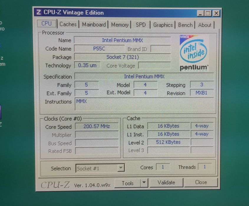 Procesor Pentium 200MMX
