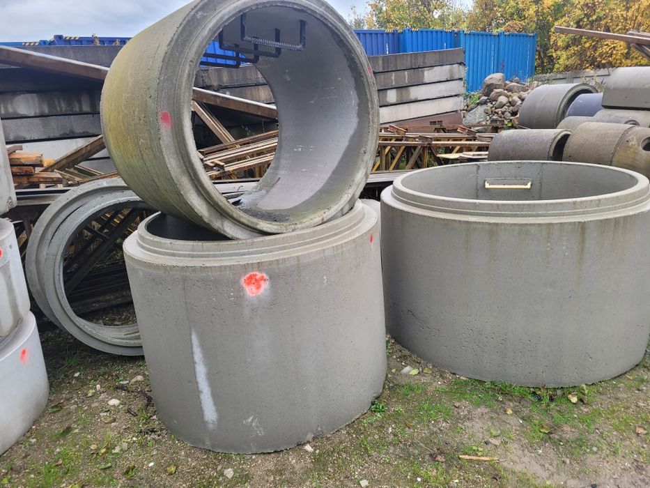 Kręgi betonowe fi 1200/250 Poznań