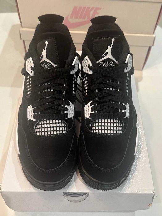 Jordan 4 Retro White Thunder R.43