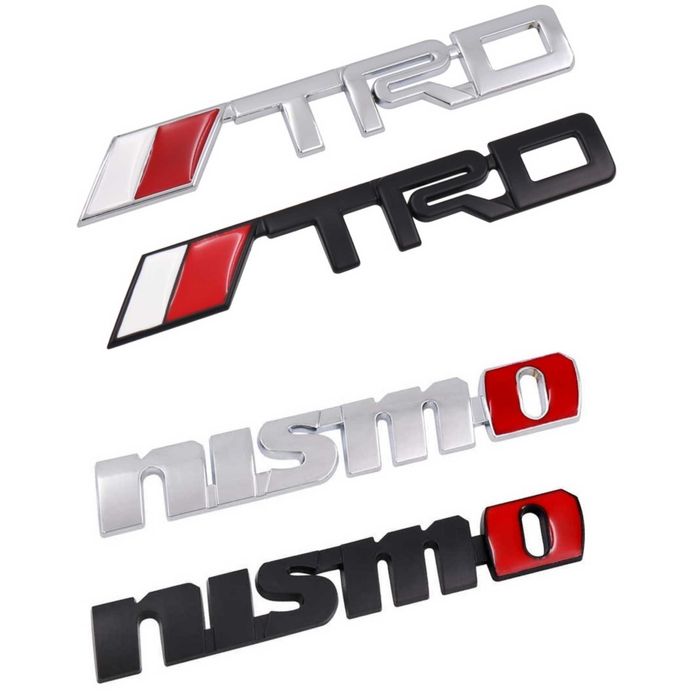 Emblema Toyota TRD / Nissan Nismo
